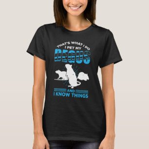 Degu-Inhaber Degu-Tier-Degus-Degu T-Shirt