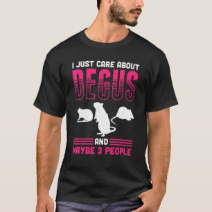Degu-Inhaber Degu-Tier-Degus-Degu T-Shirt