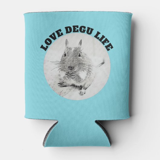 ☆ DEGU LIFE ☆ DOSENKÜHLER (Vorderseite)