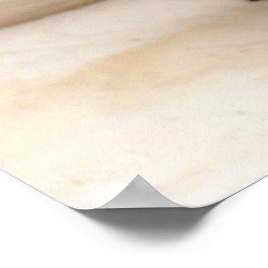 Degu Print Poster (Ecke)