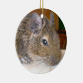 Degu Relaxen I Liebe Degus Ornament (Rechts)