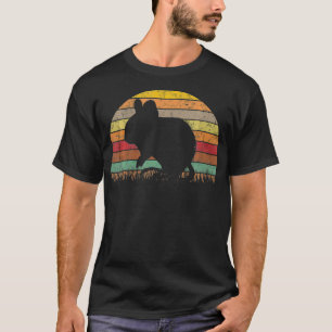 Degus Retro Chillean Nagetier Vintage Degu T-Shirt