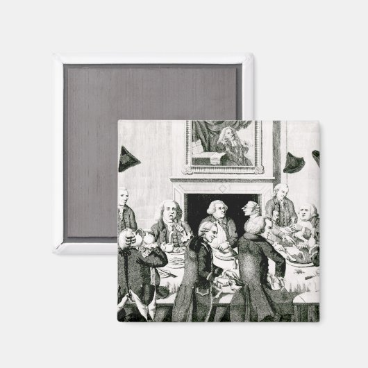 Degustation, 1780 magnet (Vorderseite/Rückseite)