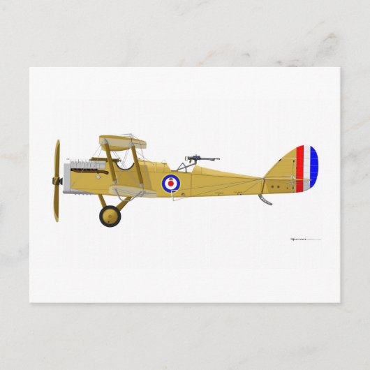 DeHavilland DH-4 Cat009M Postkarte (Vorderseite)