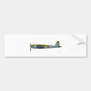 DeHavilland DH-98 Moskito Autoaufkleber