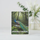 Dehing Patkai Nationalpark Indien Reisen Postkarte (Stehend Vorderseite)