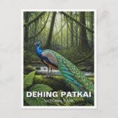 Dehing Patkai Nationalpark Indien Reisen Postkarte (Vorderseite)