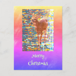 Dei Christmas Postcard Postkarte