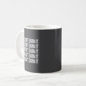 Dei Didn't Earn It Funny Quote , Small, Black Kaffeetasse (Vorderseite Links)