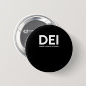 Dei-Diversity-Equity-Aufkleber Button (Vorne & Hinten)