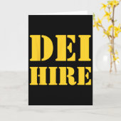 Dei Hire Karte (Gelbe Blume)