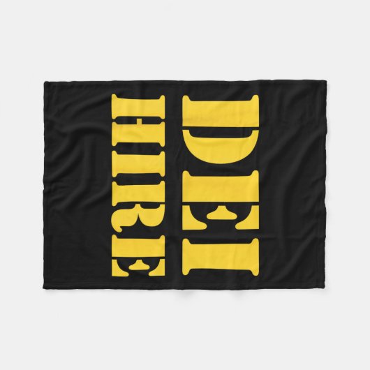 Dei Miete, Diversity, Equity, Inclusion, Anti Fleecedecke (Vorderseite (Horizontal))
