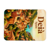 Deià Spanien Magnet (Horizontal)