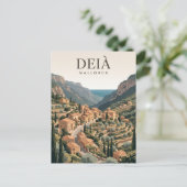 Deià Spanien Postkarte (Stehend Vorderseite)