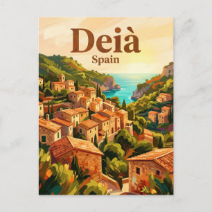 Deià Spanien Postkarte
