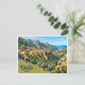 Deià Spanien Postkarte (Stehend Vorderseite)
