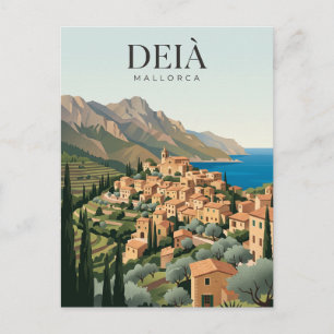 Deià Spanien Postkarte