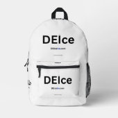DEIce Bedruckter Rucksack (Vorderseite)