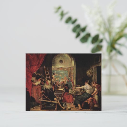 Deigo Velazquez Malerei Postkarte (Stehend Vorderseite)