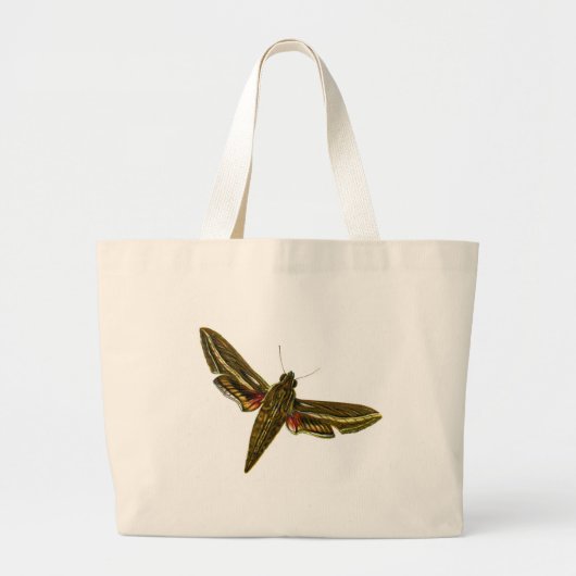 Deilephila celerio - Vine Hawk-Moth Jumbo Stoffbeutel (Vorne)