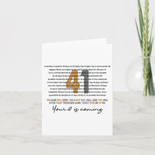 Dein 41 kommt Gottes Glaube Christlich Karte