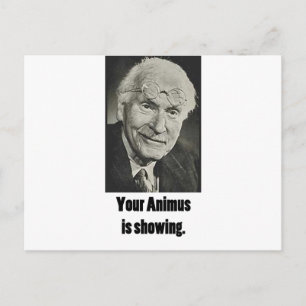 Dein Animus zeigt Postkarte