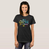 Dein Argument-Mama-Sprüche Mutter-Zitate T-Shirt (Vorne ganz)