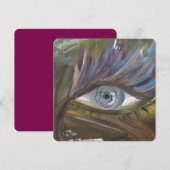 Dein Auge ist der Spiegel deiner Seele Einladung (Vorne/Hinten)