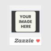 Dein Bild hier Aufkleber (Blatt)