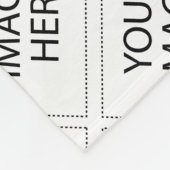 Dein Bild hier Fleecedecke (Ecke)