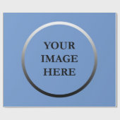 Dein Bild hier Geschenkpapier (Flach)