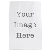 Dein Bild hier Mittlere Geschenktüte (Rückseite)