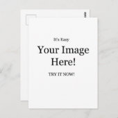 Dein Bild hier Postkarte (Vorne/Hinten)