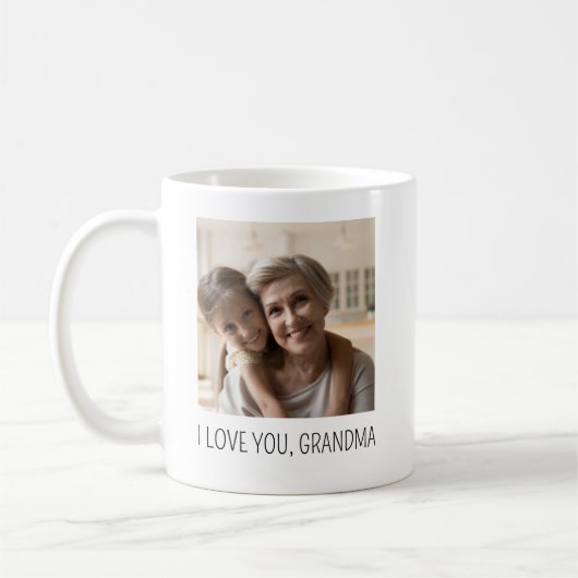 Dein Bild mit deinen Großeltern Kaffeetasse (Links)