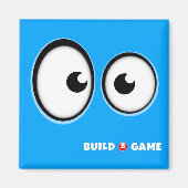 Dein blauer Freund ist jetzt magnetisch! Magnet (Vorne)