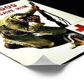 Dein Blut kann ihn Gerettet haben Poster (Ecke)