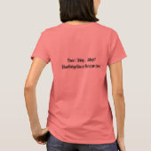 Dein Boxer ist dein Freund T-Shirt (Rückseite)