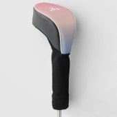Dein Brief benutzerdefiniert Neon Dawn Golf Headcover (angewinkelt)