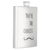 Dein Cooler Schnurrbart Flachmann (Rechts)