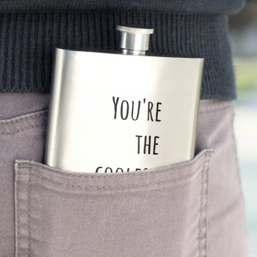 Dein Cooler Schnurrbart Flachmann (Beispiel)