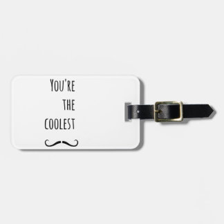 Dein Cooler Schnurrbart Gepäckanhänger