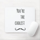Dein Cooler Schnurrbart Mousepad (Mit Mouse)