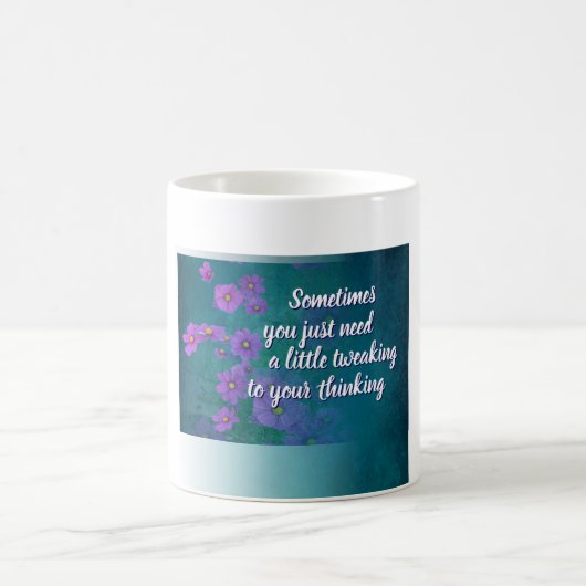Dein Denken optimieren 25 Kaffeetasse (Mittel)