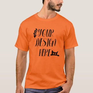 DEIN DESIGN HIER Halloween Mockup T-Shirt T-Shirt