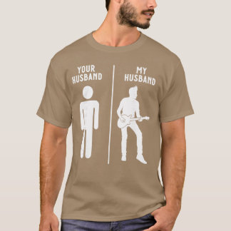 Dein Ehemann Mein Ehemann Klassische Musik Gitarre T-Shirt