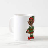 Dein eigener Elf #9 Becher, Kein Kamin? Kein Probl Kaffeetasse (Vorderseite Links)