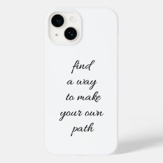 Dein eigener Weg iPhone-Hülle Case-Mate iPhone 14 Hülle