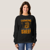 Dein erster Fehler war zu denken, ich wäre eins de Sweatshirt (Vorne ganz)
