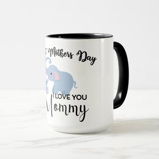 Dein erster Muttertag Tasse (VorderseiteRechts)