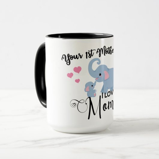 Dein erster Muttertag Tasse (Vorderseite Links)